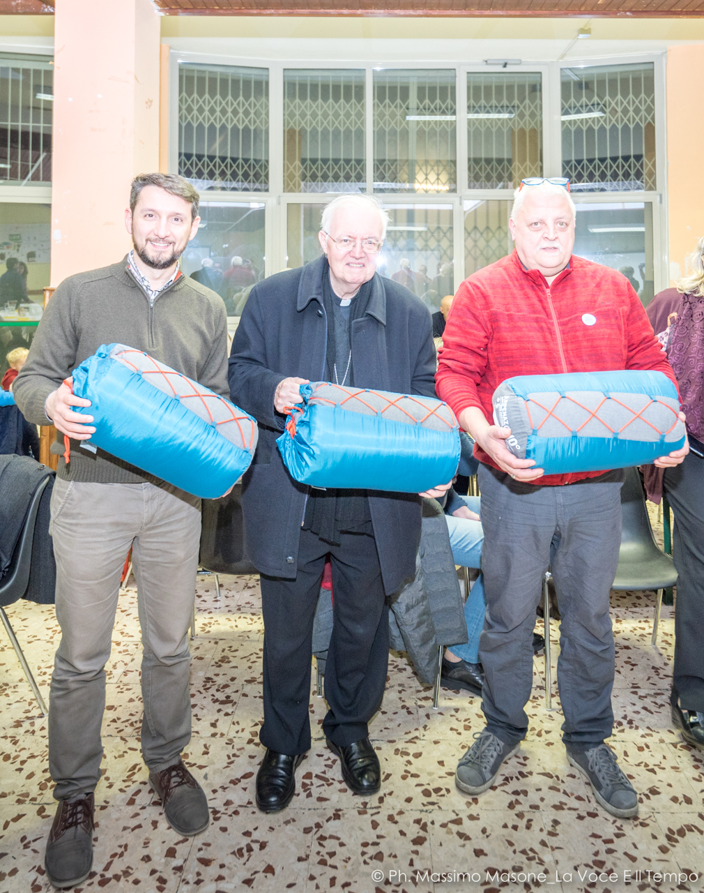 L’Arcivescovo a Sant’Anna per la cena solidale con l’Aipsd, associazione persone senza dimora